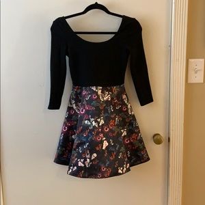 Alice and Olivia Size 0 Floral Dress